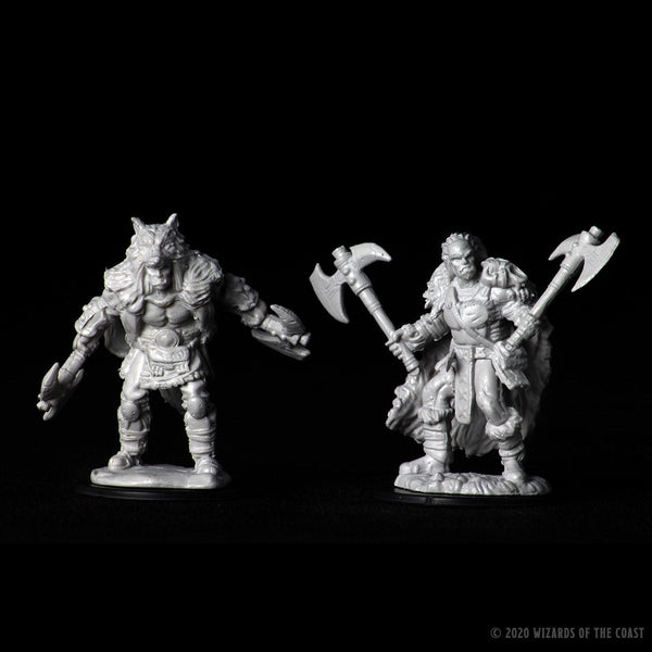 D&D Nolzur's Marvelous Unpainted Miniatures: Male Half-Orc Barbarian main image 1
