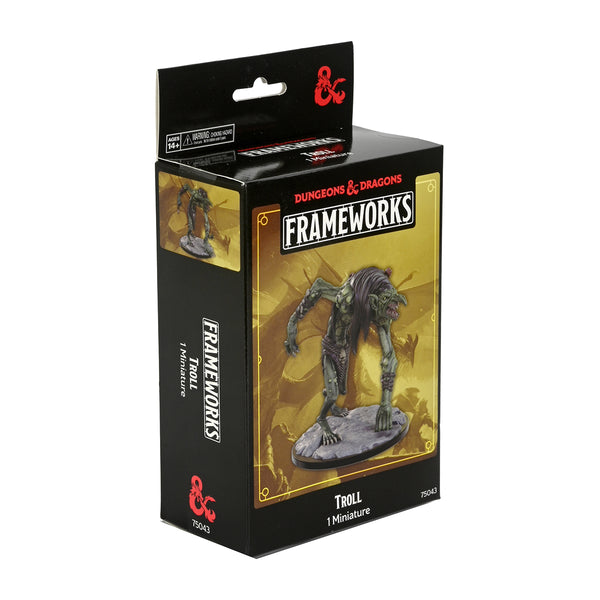 Miniature Lone Bull Troll Trudvang Legends - Édition Kickstarter Exclusive CMON