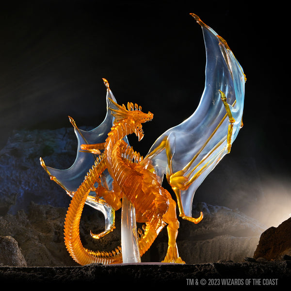 D&D Icons of the Realms: Adult Topaz Dragon – Shop Dungeon
