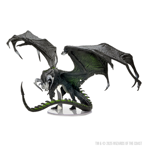 Dungeons & Dragons - Icons of the Realms - Adult Black Dragon main image 1