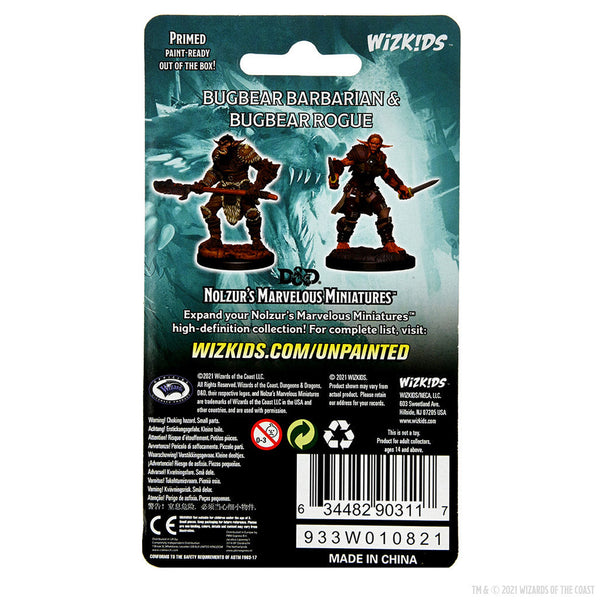 Figurines Bugbears Non Peintes 28-32mm - Pack De 5 Pour Donjons & Dragons, Pathfinder Et Jeux De Rôle - 1
