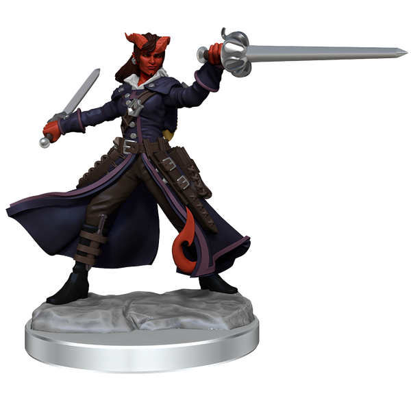 D&D Frameworks: Tiefling Rogue Female - Unpainted and Unassembled