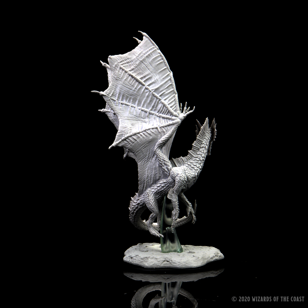 D&D Nolzur's Marvelous Miniatures: Young Silver Dragon – Shop