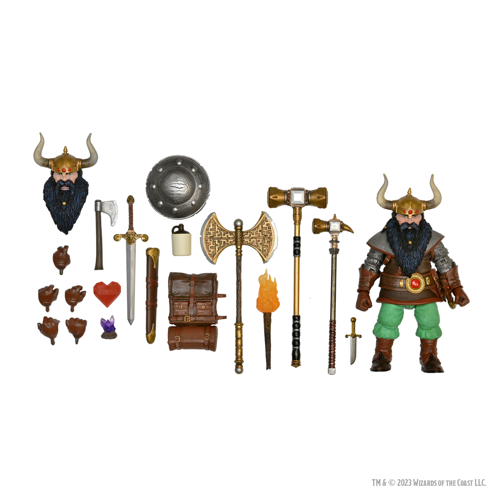 Dungeons & Dragons 7” Scale Action Figure – Ultimate Elkhorn Figure