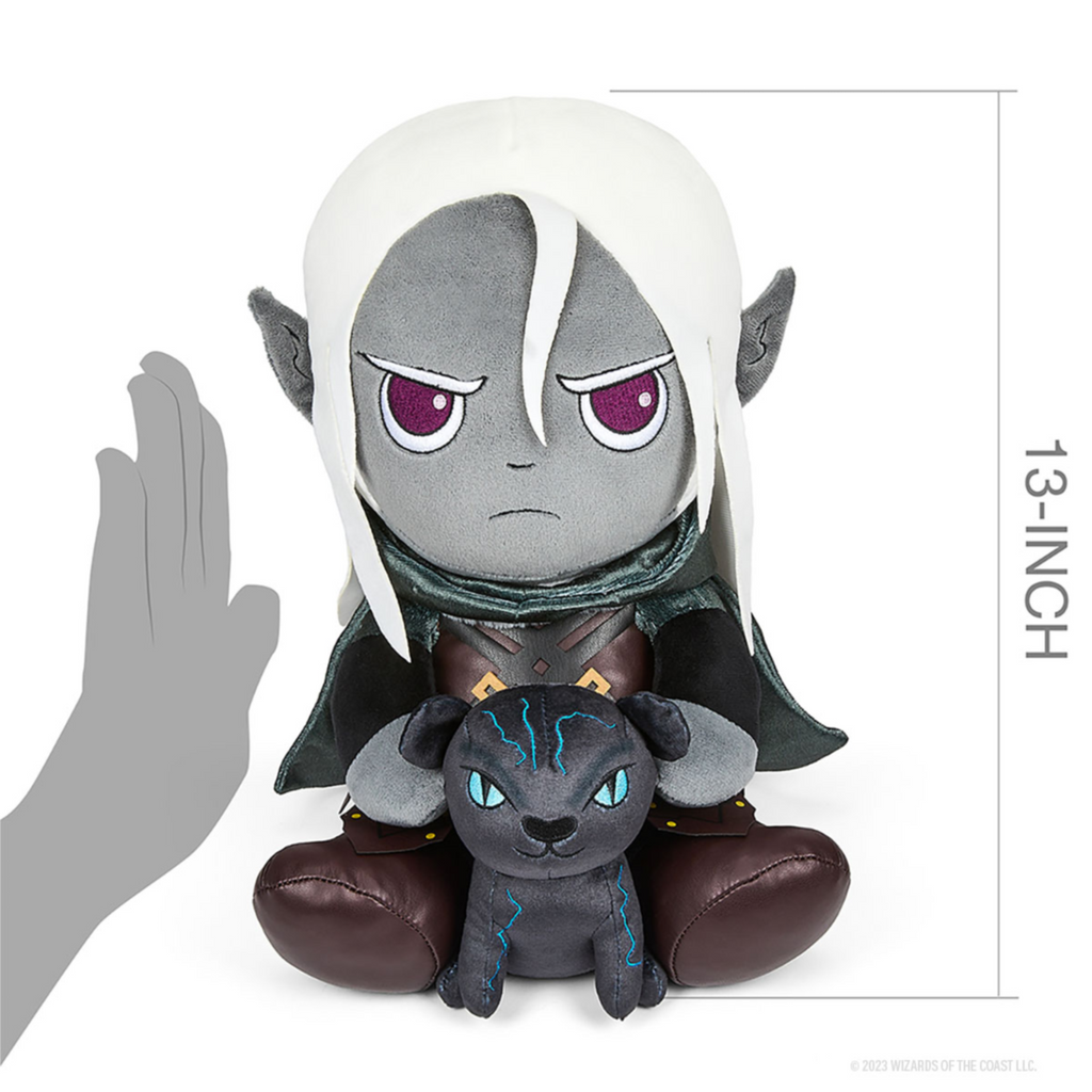 PRE-ORDER - Dungeons & Dragons: Drizzt and Guenhwyvar 13" Plush by Kidrobot