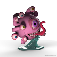 PRE-ORDER - Dungeons & Dragons:  7" Resin Beholder- Glow-In-The-Dark Edition by Kidrobot