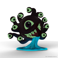 PRE-ORDER - Dungeons & Dragons:  7" Resin Beholder- Glow-In-The-Dark Edition by Kidrobot