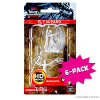 D&D Nolzur’s Marvelous Miniatures: Elf Female Wizard (Bundle of 6)