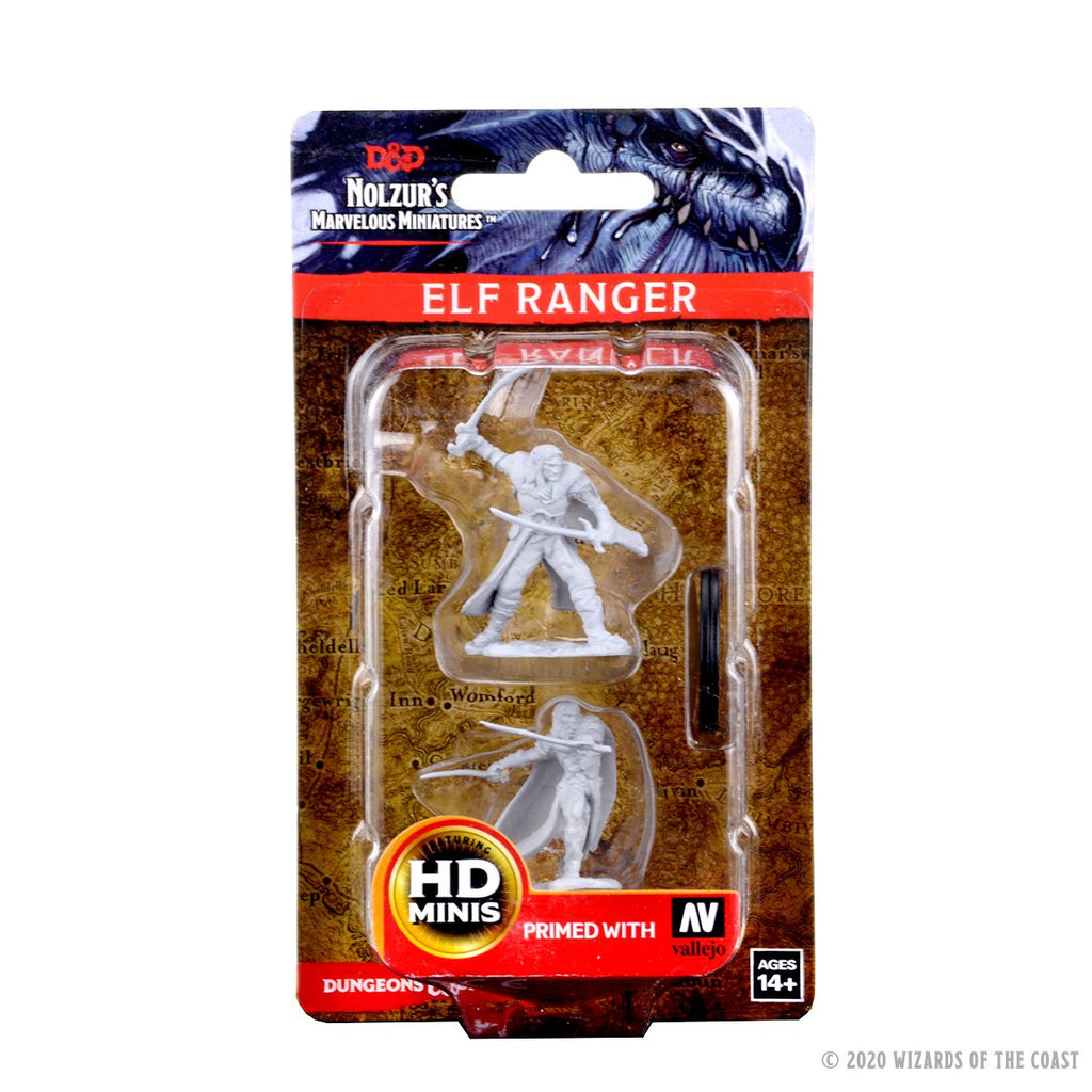 D&D Nolzur’s Marvelous Miniatures: Elf Male Ranger