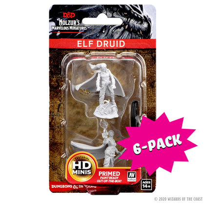 D&D Nolzur's Marvelous Miniatures: Elf Female Druid (Bundle of 6) - Shop Dungeon & Dragons powered by WizKids