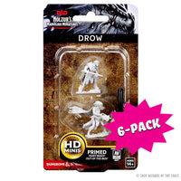 D&D Nolzur's Marvelous Miniatures: Drow (Bundle of 6)