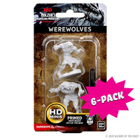 D&D Nolzur's Marvelous Miniatures: Werewolves (Bundle of 6)