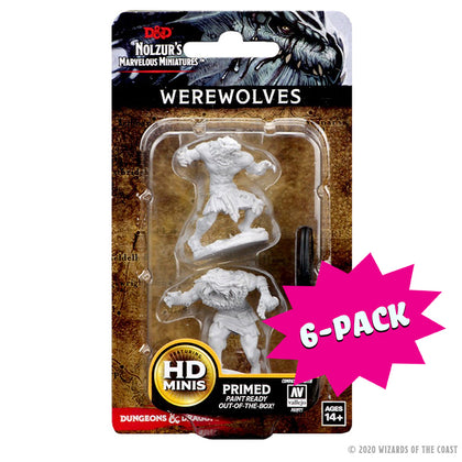 D&D Nolzur's Marvelous Miniatures: Werewolves (Bundle of 6) - Shop Dungeon & Dragons powered by WizKids