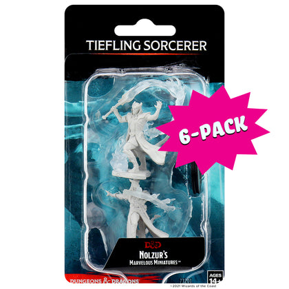 D&D Nolzur's Marvelous Miniatures: Tiefling Male Sorcerer (Bundle of 6) - Shop Dungeon & Dragons powered by WizKids