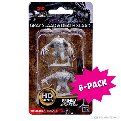 D&D Nolzur's Marvelous Miniatures: Grey Slaad & Death Slaad (Bundle of 6) - Shop Dungeon & Dragons powered by WizKids