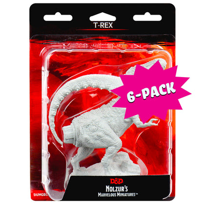D&D Nolzur's Marvelous Miniatures: T-Rex (Bundle of 6) - Shop Dungeon & Dragons powered by WizKids