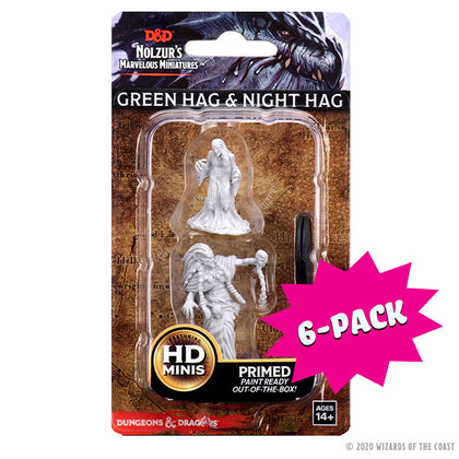 D&D Nolzur's Marvelous Miniatures: Green Hag & Night Hag (Bundle of 6) - Shop Dungeon & Dragons powered by WizKids