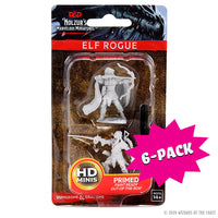 D&D Nolzur's Marvelous Miniatures - Male Elf Rogue (Bundle of 6)
