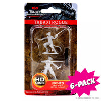 D&D Nolzur’s Marvelous Miniatures: Male Tabaxi Rogue (Bundle of 6)