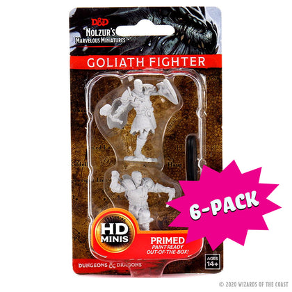 D&D Nolzur's Marvelous Miniatures - Male Goliath Fighter (Bundle of 6) - Shop Dungeon & Dragons powered by WizKids
