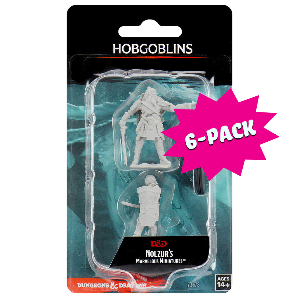 D&D Nolzur's Marvelous Miniatures - Hobgoblins (Bundle of 6)