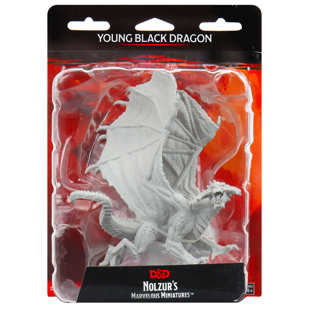 D&D Nolzur's Marvelous Miniatures: Young Black Dragon