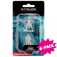 D&D Nolzur’s Marvelous Miniatures:  Male Elf Paladin (Bundle of 6)