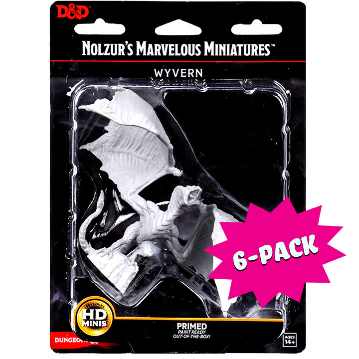 D&D Nolzur's Marvelous Miniatures - Wyvern (Bundle of 6)