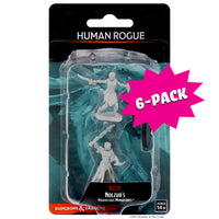 D&D Nolzur's Marvelous Miniatures - Female Human Rogue (Bundle of 6)