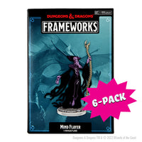 D&D Frameworks: Mind Flayer - Unpainted and Unassembled (Bundle of 6)