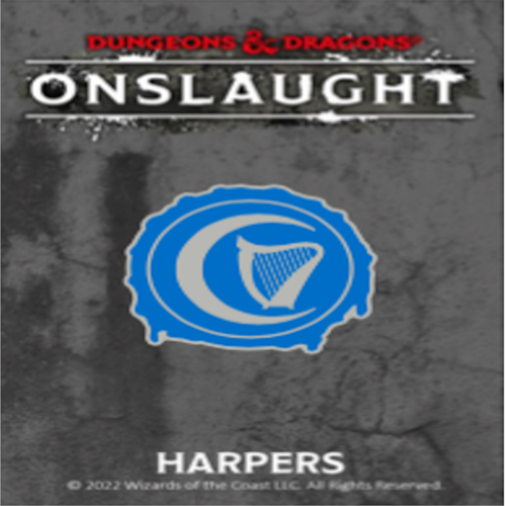 Dungeons & Dragons: Onslaught Faction Pin - Harpers