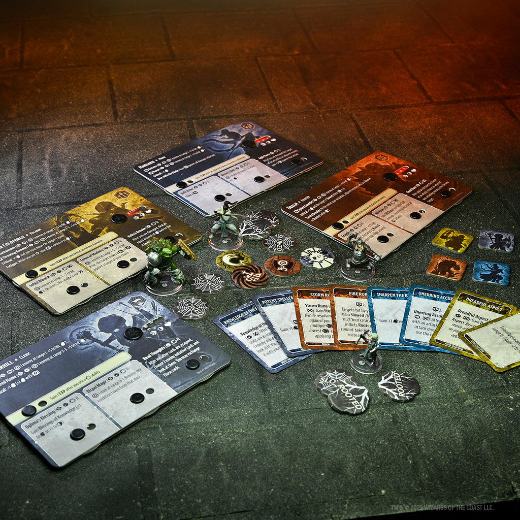 WizKids Dungeons & Dragons Onslaught - Set Di Espansione Harpers 1 - Figure E Accessori - Gioco Da Tavolo - Lingua Inglese