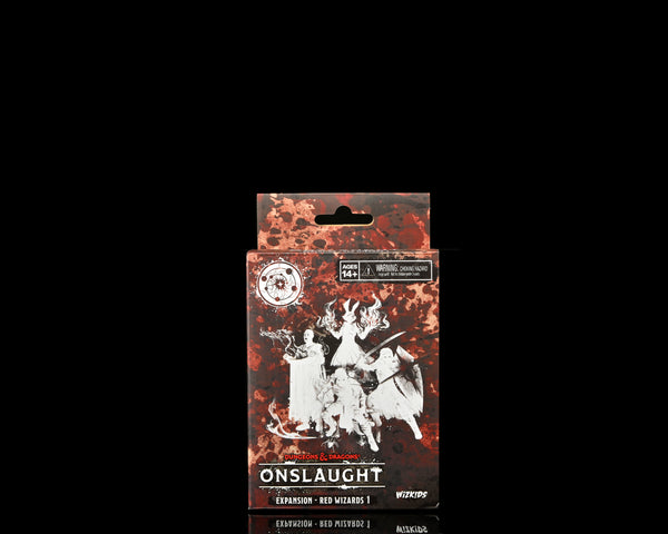 thumbnail image 2 of Dungeons & Dragons Onslaught: Red Wizards Expansion - 4 Pre-painted Miniatures & Cards 2 of 11