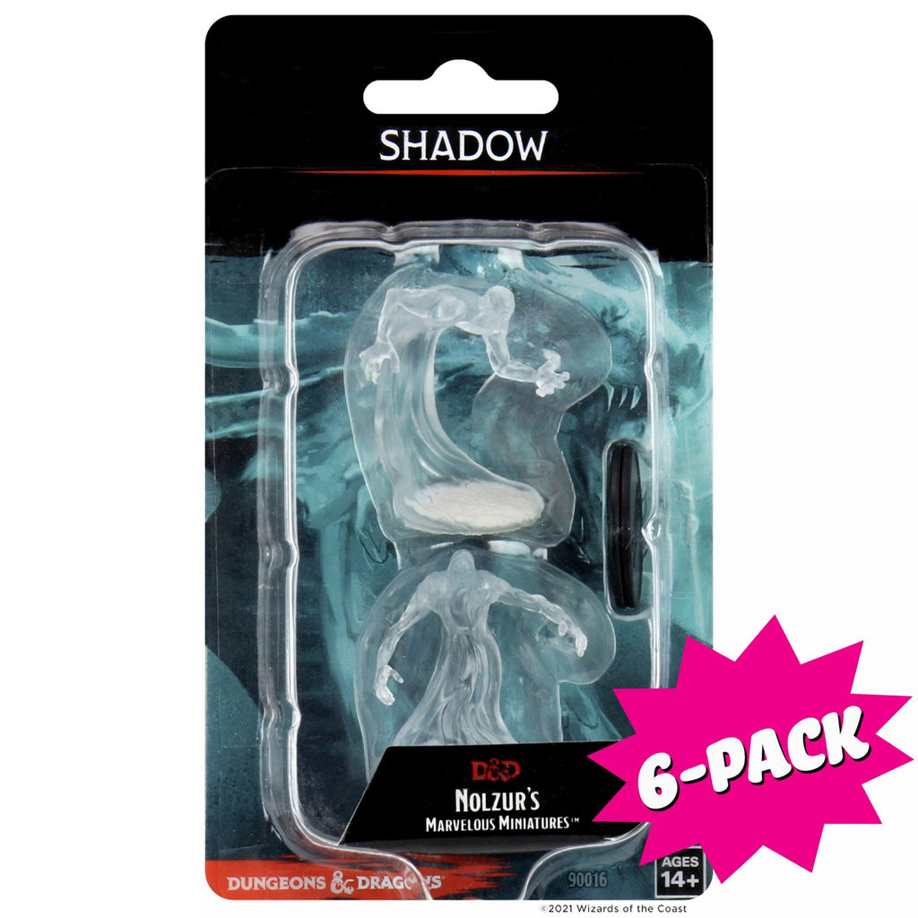 D&D Nolzur’s Marvelous Miniatures: Shadow (Bundle of 6)
