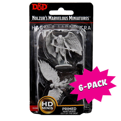D&D Nolzur's Marvelous Miniatures - Harpy & Aarakocra (Bundle of 6) - Shop Dungeon & Dragons powered by WizKids