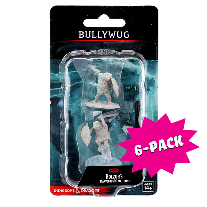 D&D Nolzur's Marvelous Miniatures - Bullywug (Bundle of 6)