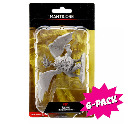 D&D Nolzur's Marvelous Miniatures: Manticore (Bundle of 6)