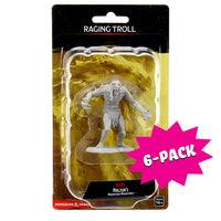 D&D Nolzur's Marvelous Miniatures - Raging Troll (Bundle of 6)