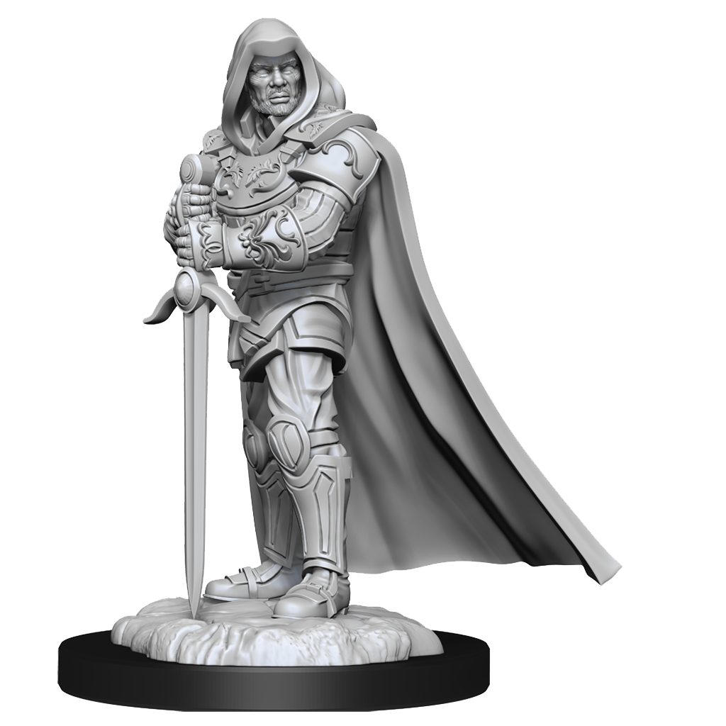 D&D Nolzur’s Marvelous Miniatures: Human Barbarian Male - Unpainted & Primed, 2 Miniatures, Ready For DND RPG