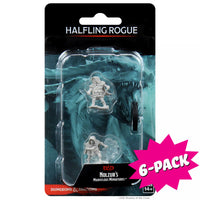 D&D Nolzur's Marvelous Miniatures: Halfling Rogue Male (Bundle of 6)