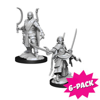 D&D Nolzur's Marvelous Miniatures: Human Ranger Male (Bundle of 6)