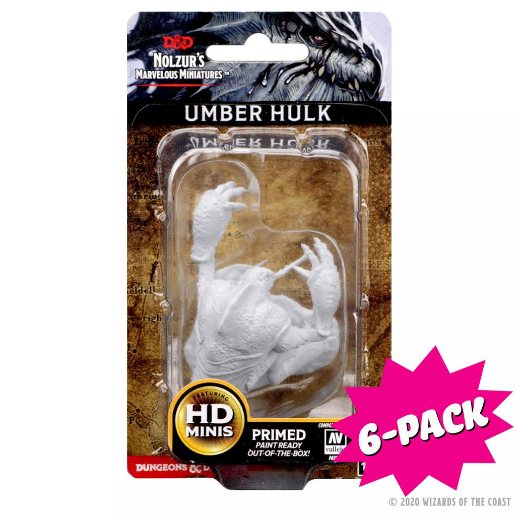 D&D Nolzur’s Marvelous Miniatures: Umber Hulk (Bundle of 6)