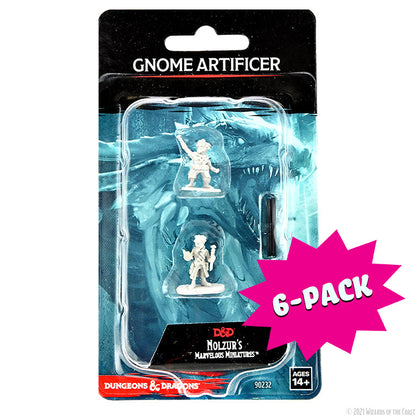 D&D Nolzur's Marvelous Miniatures: Gnome Artificer Male (Bundle of 6) - Shop Dungeon & Dragons powered by WizKids