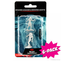 D&D Nolzur's Marvelous Miniatures: Drowned Assassin & Drowned Asetic (Bundle of 6)