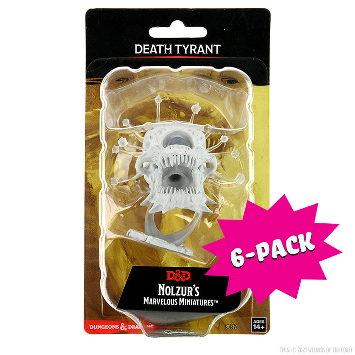 D&D Nolzur's Marvelous Miniatures: Death Tyrant (Bundle of 6)
