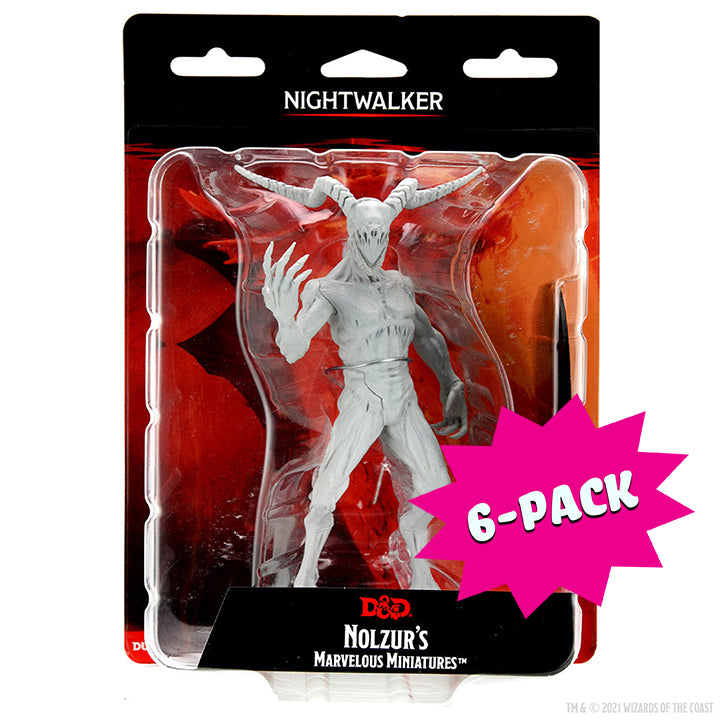 D&D Nolzur's Marvelous Miniatures: Nightwalker (Bundle of 6)