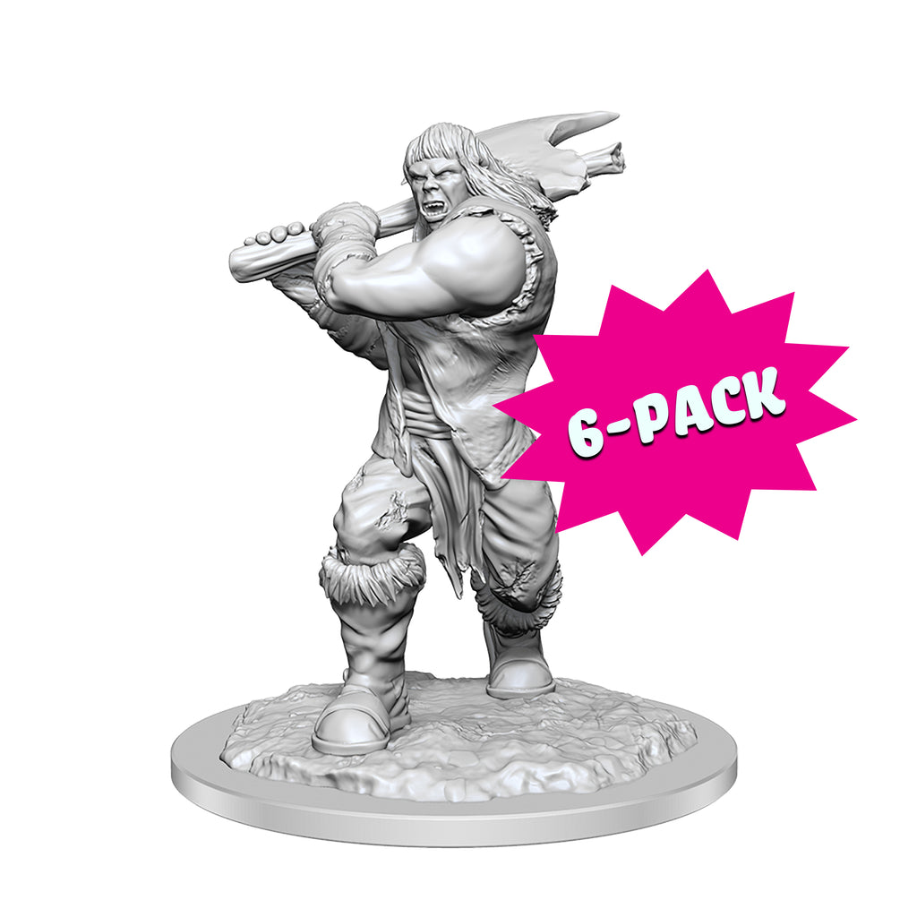 D&D Nolzur's Marvelous Miniatures: Ogre Female (Bundle of 6)