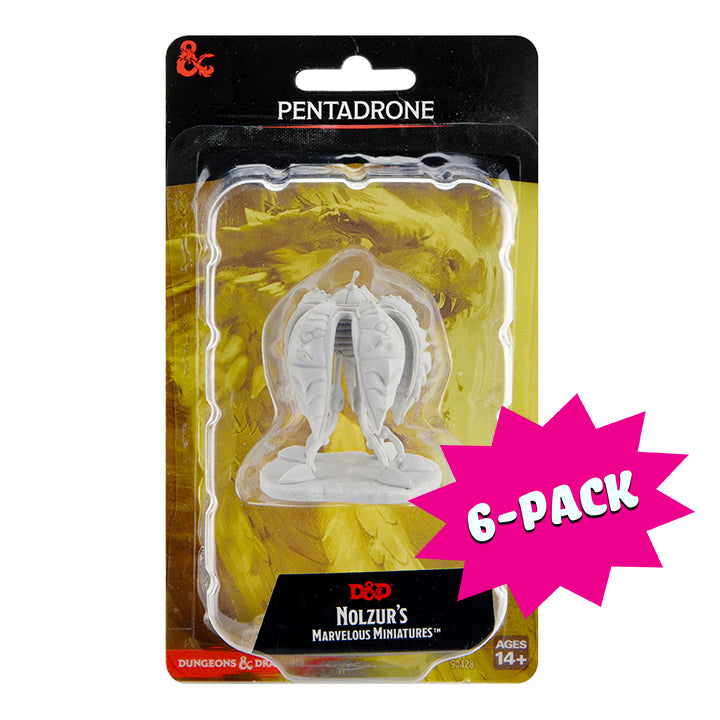 D&D Nolzur's Marvelous Miniatures: Pentadrone (Bundle of 6)