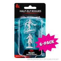 D&D Nolzur's Marvelous Miniatures: Half-Elf Rogue Female (Bundle of 6)