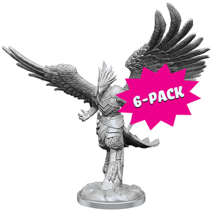 D&D Nolzur's Marvelous Miniatures: Aarakocra Paladins (Bundle of 6) - Shop Dungeon & Dragons powered by WizKids